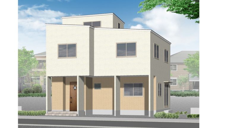 金岡東町　外観パース